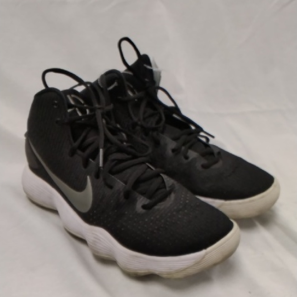 Nike Kids Black Sneakers with White Soles